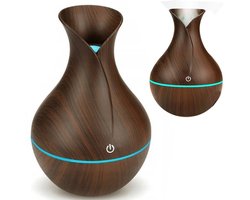 Luchtbevochtiger Geurverspreider Aromatherapie - Aroma Diffuser - RGB Verlichting - USB — cadeau in Wonen & Interieur