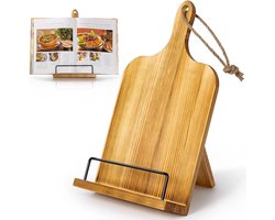 Houten Boek Stand Houder Kookboek Stands voor Kithchen - Bruin — cadeau in Kookcadeaus