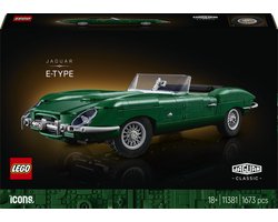 LEGO Icons Jaguar E-Type - Klassieke Sportwagen Auto - 11381 — cadeau in Spellen & Speelgoed