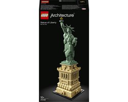 LEGO 21042 Architecture Vrijheidsbeeld Model Bouwset, New York Display en Verzamelmodel voor Volwassenen — cadeau in Spellen & Speelgoed