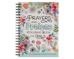 Prayers & Praises for Girls Coloring Book (Spiral) — cadeau in Spellen & Speelgoed