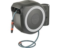 GARDENA Wandslangenbox RollUp M/L Wit - 25 meter - Ø 13 mm — cadeau in Tuin & Klussen