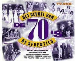 Het gevoel van de 70's - DUBBEL CD — cadeau in Games, Films & Muziek