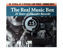 The Real Music Box: 25 Years Of Rounder Records — cadeau in Games, Films & Muziek