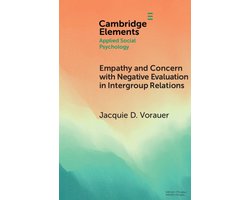 Elements in Applied Social Psychology - Empathy and Concern with Negative Evaluation in Intergroup Relations — cadeau in Cadeau-ideeën