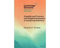 Elements in Applied Social Psychology- Empathy and Concern with Negative Evaluation in Intergroup Relations — cadeau in Cadeau-ideeën