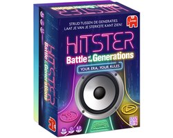 Hitster - Battle of the Generations - Nederlandstalig Partyspel - Actiespel - Muziekspel — cadeau in Spellen & Speelgoed
