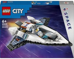 LEGO 60430 City Interstellair ruimteschip Ruimte Speelgoed Set met Astronaut Minifiguur — cadeau in Spellen & Speelgoed