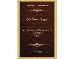 Old Tavern Signs — cadeau in Boeken