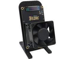 Bitaxe GT801 - Inclusief Stand & EU Stekker - 2,4TH/s Bitcoin Miner - Solo miner - Zwart — cadeau in Cadeau-ideeën
