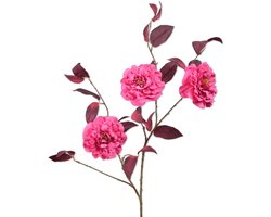 Viv! Home Luxuries Camelia - kunstbloem - roze - 117cm — cadeau in Wonen & Interieur