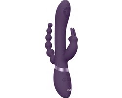 Vive Rine – Luxe Vibrator voor Vaginaal en Anaal – Paars — cadeau in Cadeau-ideeën