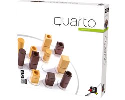 Gigamic - Quarto - Strategisch Denkspel voor Twee Spelers - Vanaf 8 Jaar - Bordspel - NL GB FR DE ES IT — cadeau in Spellen & Speelgoed