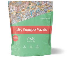 Puzzle in a Bag - City Escape Puzzel 1000 Stukjes - Escape Room Puzzel voor Volwassenen - Ideaal cadeau voor puzzelaars die van een uitdaging houden — cadeau in Spellen & Speelgoed