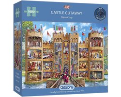Castle Cutaway Puzzel (1000 stukjes) — cadeau in Spellen & Speelgoed