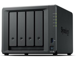 Synology DiskStation DS925+ - NAS - 4 bay (plus 2x M.2 slots) - 4GB DDR4 - 0TB - 2x 2.5G netwerk — cadeau in Sport & Outdoor