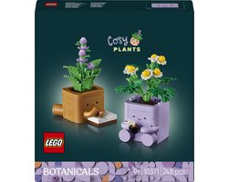 LEGO Botanicals Gezellige Plantjes Bouwpakket voor Kinderen en Kinderkamer-Decoratie 10371 — cadeau in Spellen & Speelgoed
