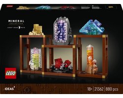 LEGO Ideas Mineralenverzameling, Bouwpakket voor Volwassenen 21362 — cadeau in Spellen & Speelgoed