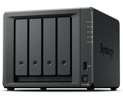 Synology DiskStation DS425+ - NAS - 4 bay (plus 2x M.2 slots) - 2 GB DDR4 - 0TB - 1x 1G - 1x 2.5G netwerk — cadeau in Mode & Accessoires