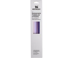 Stanley Quencher Vervangende Rietjes - Paars (4 stuks) – Herbruikbare Rietjes voor Stanley Tumbler 30oz/0.89L – BPA-vrij – Originele Stanley Accessoires — cadeau in Cadeau-ideeën
