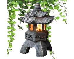 Sfeervolle Chinese Lamp - Oosterse Lantaarn - Tuin Lantaarn Zonne-energie - Solar - Voor Buiten - Weerbestendig - Automatisch Opladen — cadeau in Wonen & Interieur