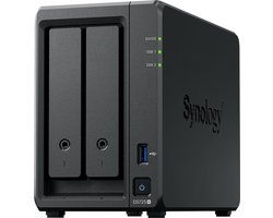 Synology DS725+ 2Bay 8TB NAS met 2x 4TB Synology Plus HDD — cadeau in Cadeau-ideeën