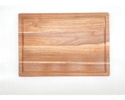 Kook Meesters - Snijplank - Acacia hout - Snijplank hout - Sapgeul — cadeau in Kookcadeaus