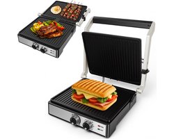 Multifunctionele Ontbijtmachine - Sandwich - 29x35x13 cm - 3-in-1 - 2000W - Anti-aanbak — cadeau in Kookcadeaus
