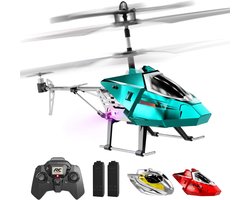 SP® Rc Helicopter - Rc Helicopter voor Buiten - Bestuurbare Helikopter - Blauw - 31cm x 6cm x 14cm — cadeau in Spellen & Speelgoed