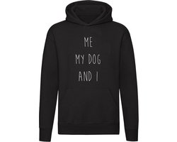 Me my dog and I Hoodie | hond | huisdier | dierendag | Unisex | Trui | Sweater | Capuchon — cadeau in Mode & Accessoires