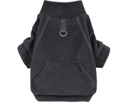 Honden Hoodie Kleding voor Dieren - Warme Katoenen Sweatshirts met Zak voor Kleine en Middelgrote Honden en Katten - Zwart, Large — cadeau in Cadeau-ideeën