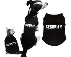 TopVos - Hondentrui - Security - Zwart/Wit - Grote Katten & Medium Honden — cadeau in Cadeau-ideeën