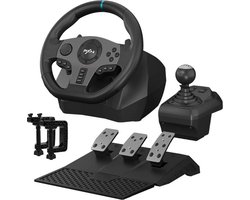 PXN - V9 - Race Stuur - Met Pedalen en Shifter - 270/900°- Game Stuur - Geschikt voor - PS4 - Xbox One - PC - Xbox Series X|S - PS3 - Met App — cadeau in Games, Films & Muziek