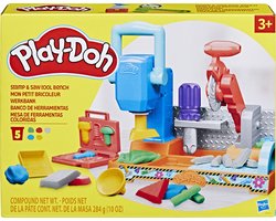 Play-Doh Stempelen en Zagen Speelset - Boetseerklei - Kindergereedschap — cadeau in Spellen & Speelgoed