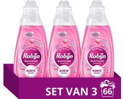 Robijn Quickwash - Vloeibaar Wasmiddel - Sunset Bloom - 3 flessen - 66 Wasbeurten - Voordeelverpakking — cadeau in Cadeau-ideeën