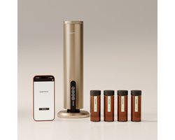 Scentech Starter Kit Pro - Smart Aroma Diffuser Pro + 4 Geuren - Clean Energy, Yuzu Bloom, Table Bois & Bali Spice - Aroma Diffuser Set — cadeau in Wonen & Interieur