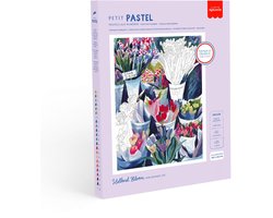 La Petite Epicerie PETIT PASTELS Painting by Number Kit "HOLLAND BLOOM" H32.5xW24.5xL3.5cm Creatieve | Hobbyset | kinderen en volwassenen — cadeau in Hobby