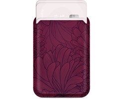 Mio by Mobilize Pasjeshouder - 3 Pasjes - MagSafe Compatible - Berry Blooms — cadeau in Cadeau-ideeën