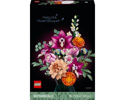 LEGO Botanicals Roze boeket - Bloemen Decoratie - 10342 — cadeau in Spellen & Speelgoed
