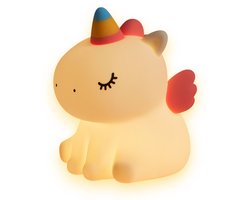 Kinder Nachtlampje Eenhoorn – LED Baby Nachtlamp – Dimbaar & Touch Sensor – Warm Wit Licht – USB Oplaadbaar – Zacht Siliconen – Veilig voor Kinderen – 30 Min Timer — cadeau in Spellen & Speelgoed