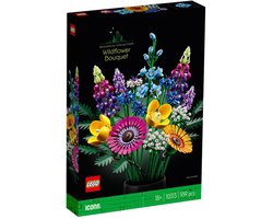 LEGO Icons Wilde Bloemen Boeket Bouwset voor Volwassenen, Botanical Collection - 10313 — cadeau in Spellen & Speelgoed