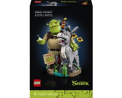 LEGO® Shrek: Shrek, Ezel en de Gelaarsde Kat - 72423 — cadeau in Spellen & Speelgoed