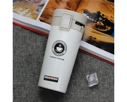 Thermosbeker 500ml - Dubbelwandig 304 RVS, Lekvrije Geïsoleerde Koffie & Thee Mok, Duurzame Hot & Cold Waterfles — cadeau in Koken & Dineren