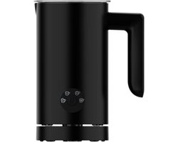 Melkopschuimer Elektrisch – Zwart – 4 Programma’s – Melkverwarmer en Melkklopper Electrisch – Perfect voor Cappuccino, Latte Macchiato en Chocomel — cadeau in Kookcadeaus