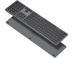 Dux Ducis - Universeel bluetooth toetsenbord geschikt voor Windows / Apple iMac / Apple iPad / Apple iPhone / Samsung - Draadloos toetsenbord - QWERTY - Zwart — cadeau in Gadgets