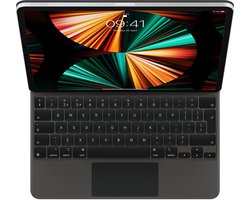 Apple Magic Keyboard iPad Pro 12.9 inch (2018 - 2022) iPad Air 13 inch (2024 - 2026) QWERTY Zwart — cadeau in Telefoon & Tablet