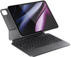 Epico UltraBoard Slim Aluminium Toetsenbord Case QWERTY (US) voor Apple iPad Pro 11 inch (2018-2022) / iPad Air 11 inch (2020-2026) Space Black — cadeau in Telefoon & Tablet