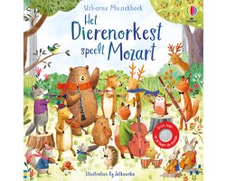 Het dierenorkest speelt Mozart — cadeau in Boeken