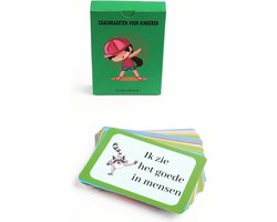 PositieveVibes - Kindercoach kaarten - Kinderen - Affirmatiekaarten - Affirmaties - Affirmatiekaarten- Zelfontwikkeling - Coachkaart - Zelfliefde — cadeau in Eten & Drinken
