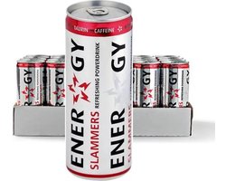 Slammers Energy Drink - 24x 250 ml - Energy Drink — cadeau in Cadeau-ideeën